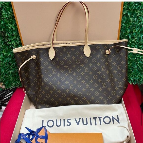 Louis Vuitton Handbags - Authentic LOUIS VUITTON NEVERFULL MM